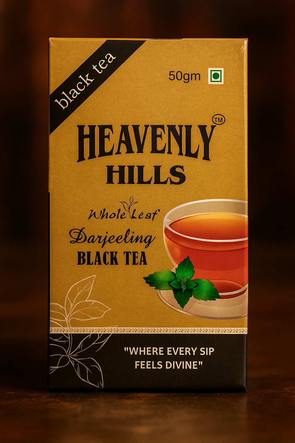 Heavenly Hills Handmade Whole Leaf Black Tea – 50g | 100g | 250g | 500g