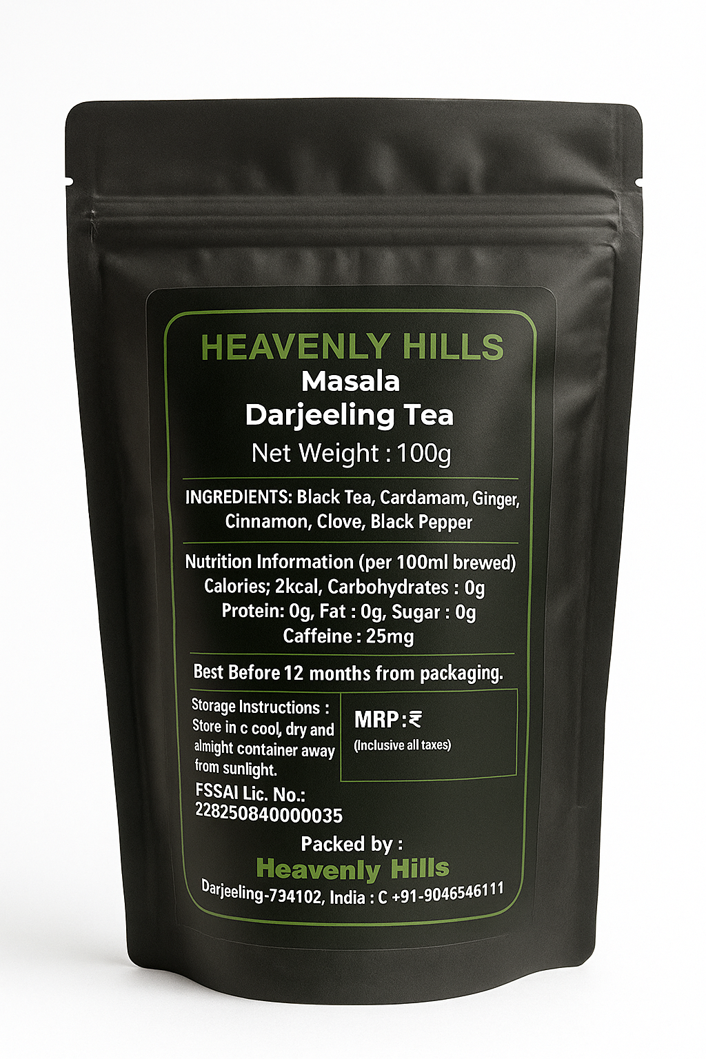 Heavenly Hills Masala Chai – Spiced Indian Tea Blend