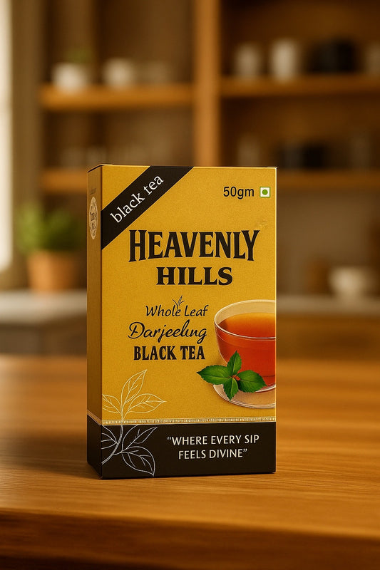 Heavenly Hills Handmade Whole Leaf Black Tea – 50g | 100g | 250g | 500g