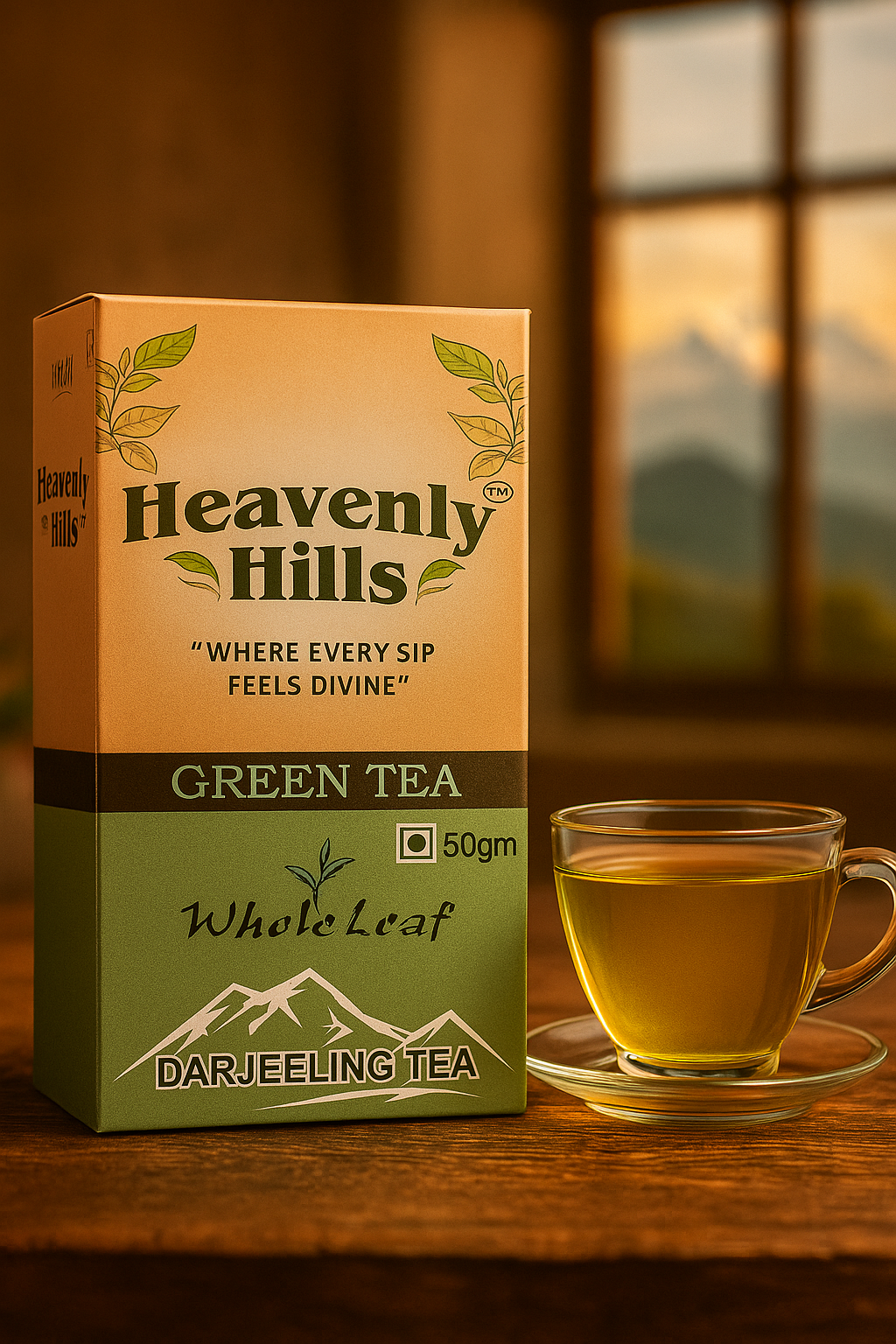 Heavenly Hills Handmade Whole Leaf Green Tea – 50g | 100g | 250g | 500g